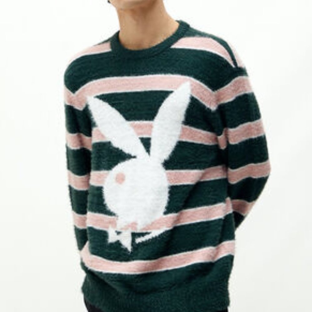 HUF Pac Sun PLAYBOY Faux Mohair Sweater AFTER HOURS Collection